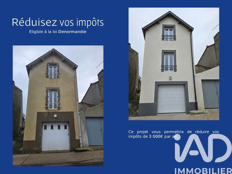 Maison de ville - 64 m² - 4 pièces