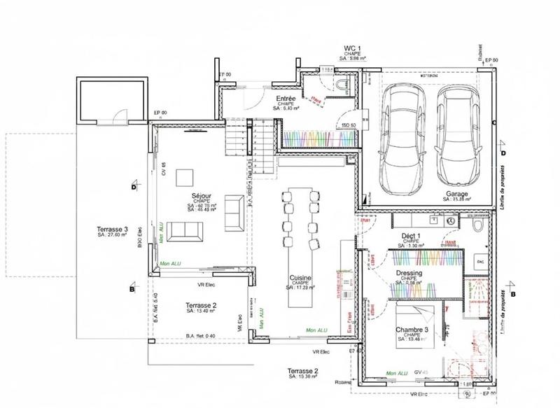 Maison - 165 m² - 7 pièces
