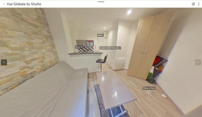 Appartement - 18 m² - 1 pièce