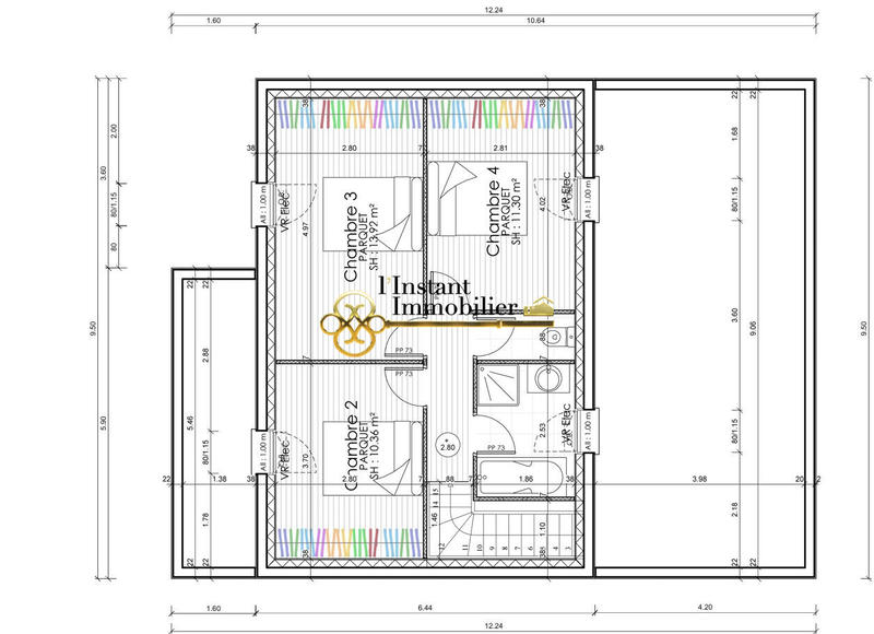 Maison - 113 m² - 5 pièces