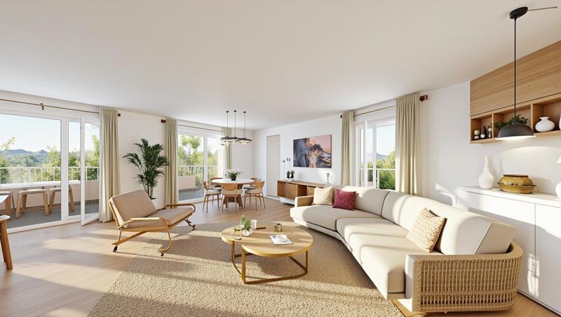 Appartement - 63 à 95 m² - 3 à 5 pièces