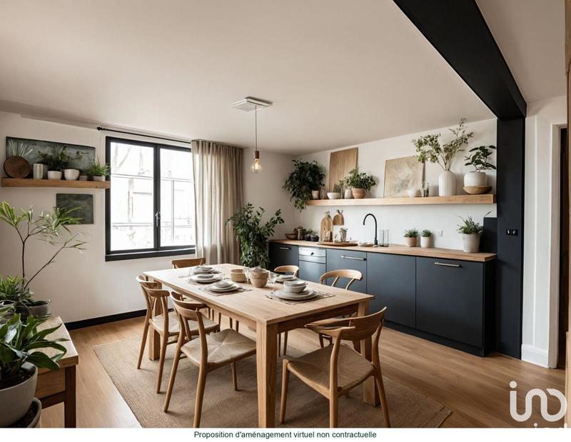 Maison de ville - 94 m² - 4 pièces