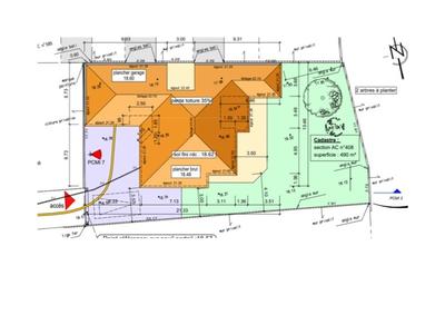 Terrain constructible - 518 m²