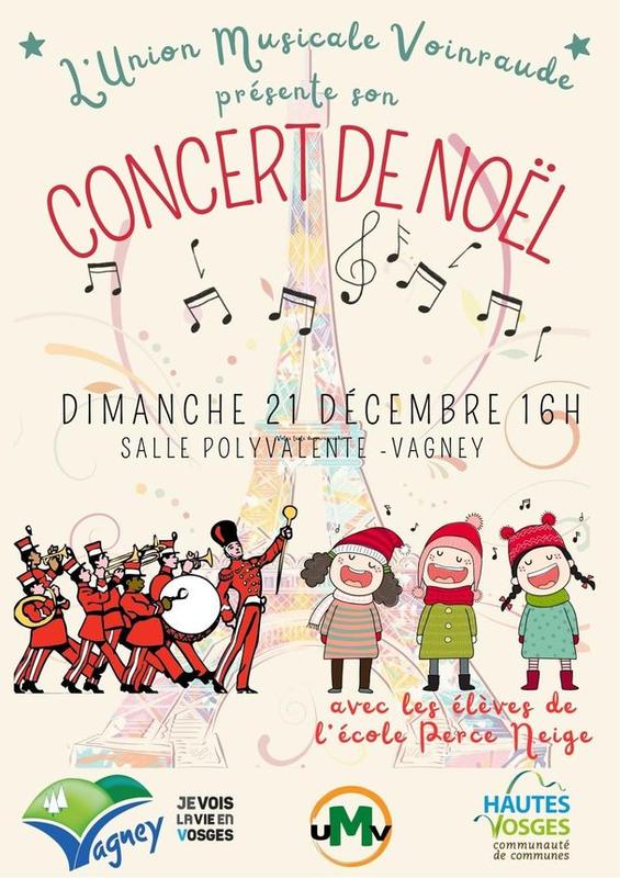 Concert de Noël de l'Union Musicale Voinraude