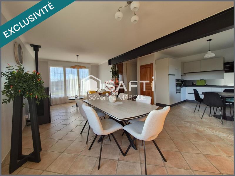 Maison - 125 m² - 7 pièces