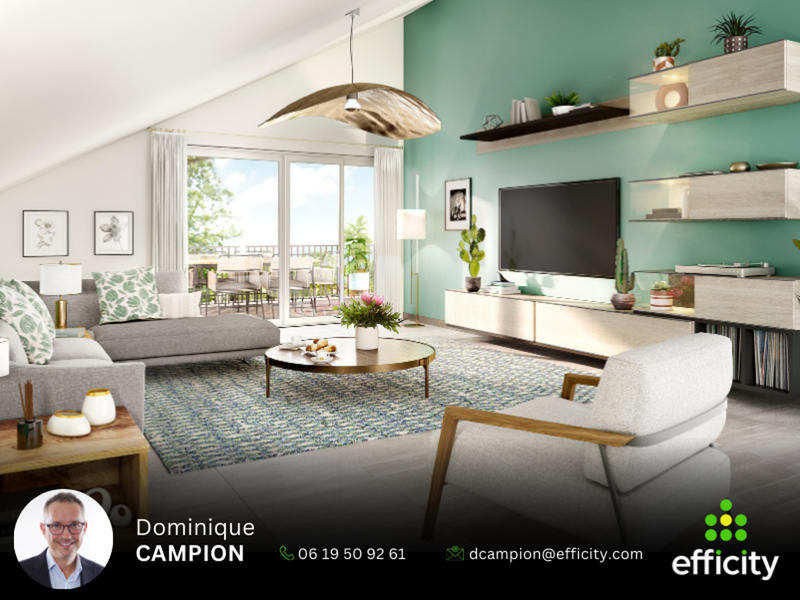 Appartement - 72 m² - 3 pièces