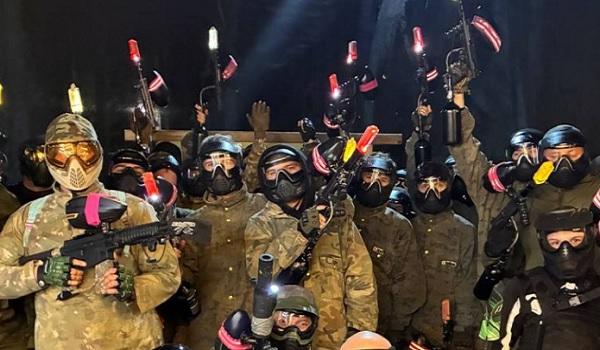Christmas Party au d-Day Paintball Park
