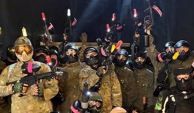 Christmas Party au d-Day Paintball Park