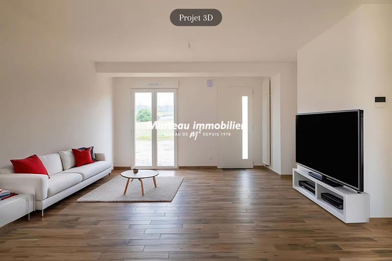 Maison - 77 m² - 3 pièces