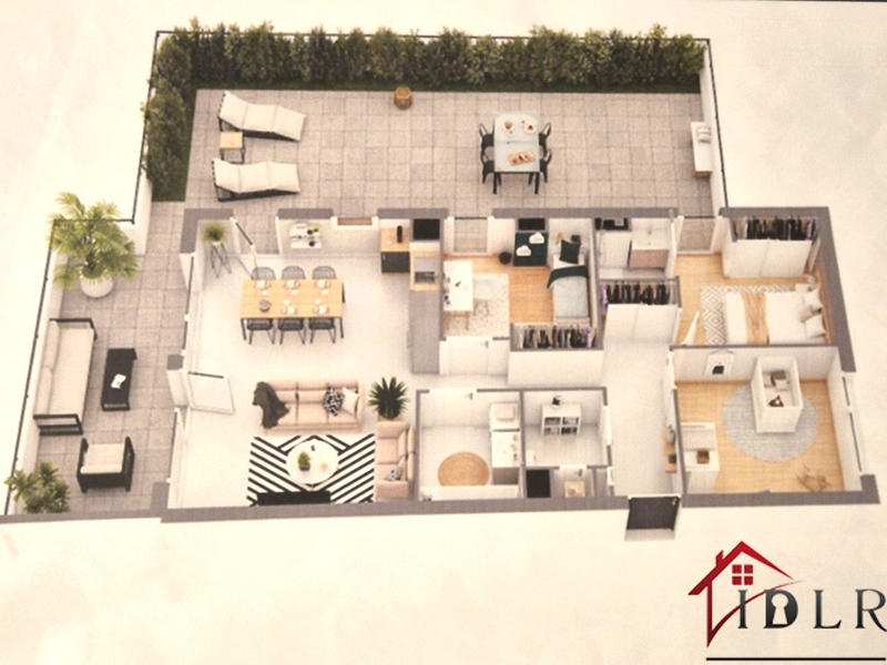 Appartement - 83 m² - 4 pièces