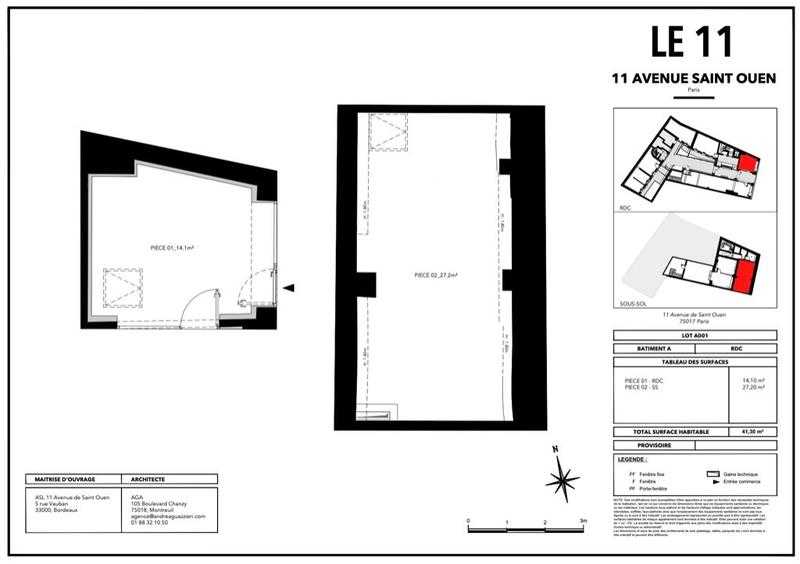 Local commercial - 41 m²