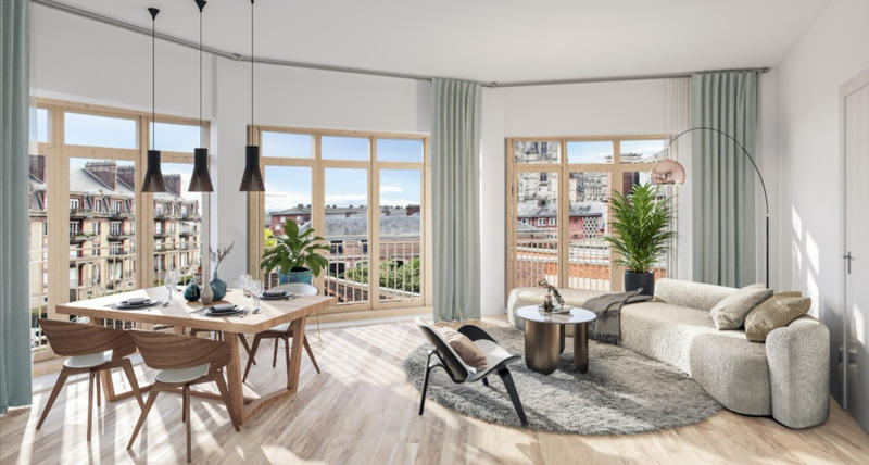 Appartement - 82 m² - 4 pièces