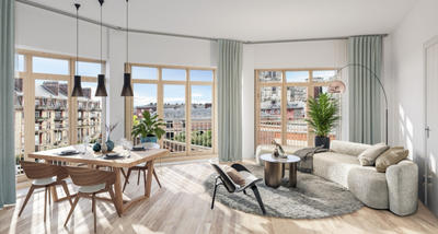 Appartement - 82 m² - 4 pièces