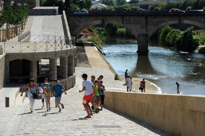 Visite de la ville &amp; du parc Jean Rameau