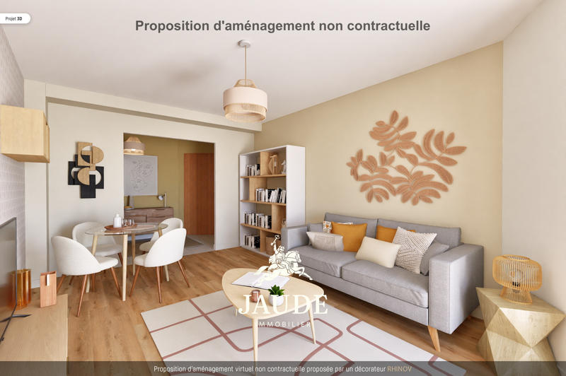 Appartement - 65 m² - 3 pièces