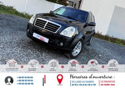 Ssangyong Rexton II 2.7 d 4x4 186cv 270 Xvd Sport (Mercedes) Grand Luxe Bva Mode Winter Sport*Vitres teintées*Attelage*Marche pied*Barres de toit*Moteur à Chaine* Véhicule Sous Garantie Révision Ok* Carte Grise Moitié prix (Véhicule plus 10 ans)* équipé P
