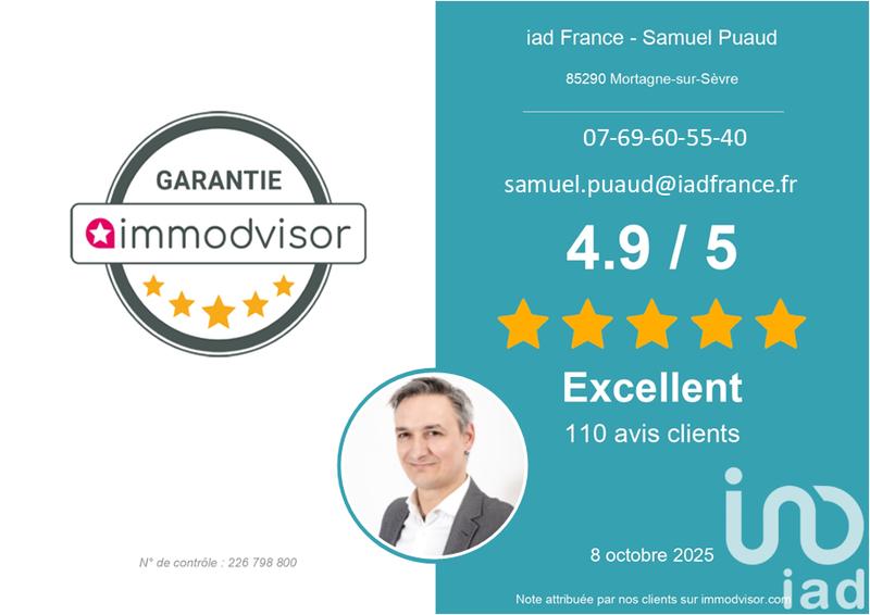 Maison - 110 m² - 5 pièces