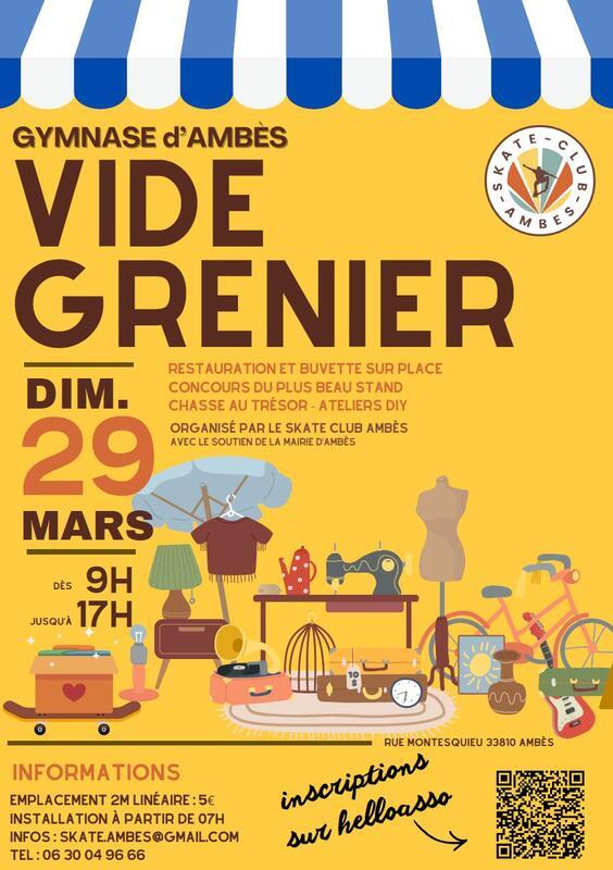 Vide grenier de printemps
