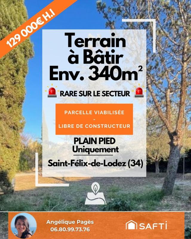 Terrain - 340 m²