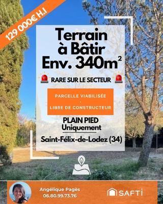 Terrain - 340 m²