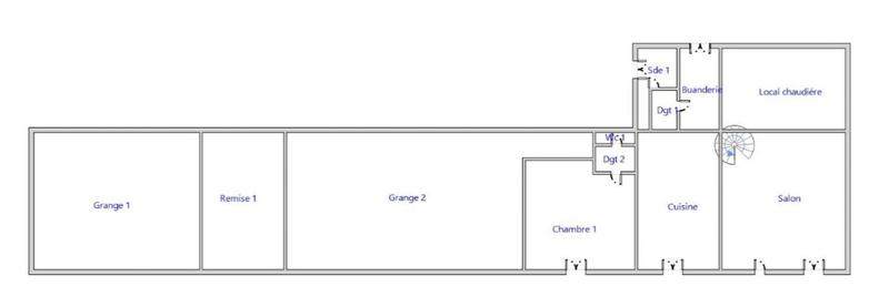 Longère - 200 m² - 6 pièces