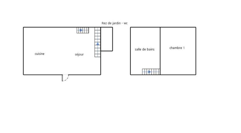 Maison - 39 m² - 2 pièces