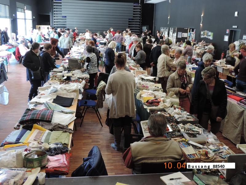 Marché aux puces des couturières de Bussang