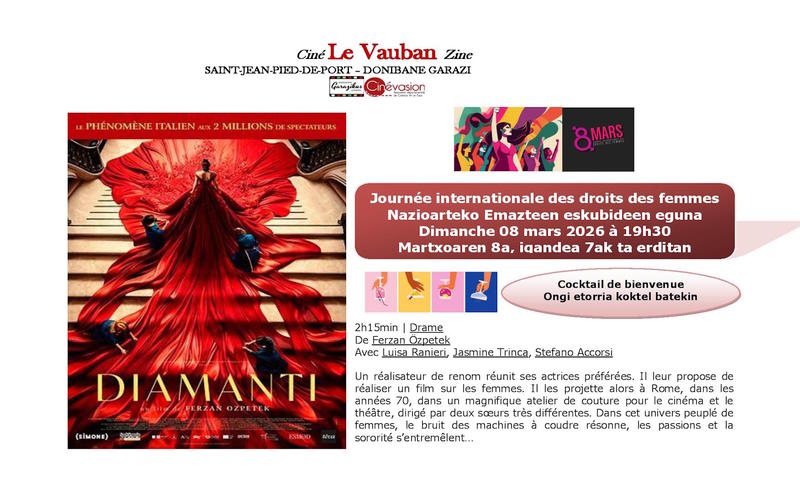 Journée internationale des droits des femmes : film Diamanti