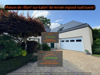 Maison - 185 m² - 7 pièces