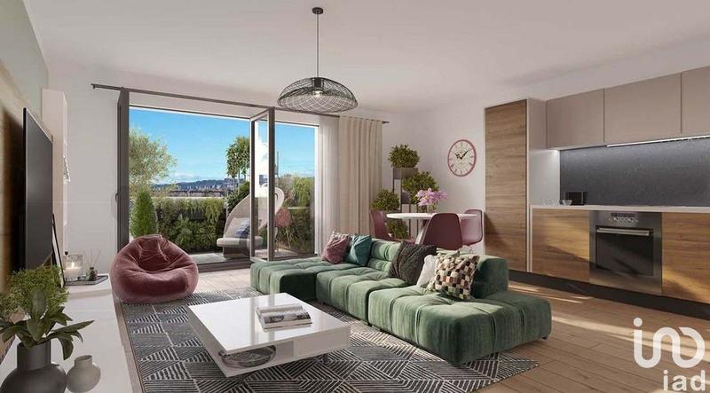 Appartement - 45 m² - 2 pièces