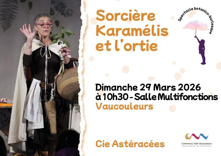 Sorcière Karamélis et l'ortie