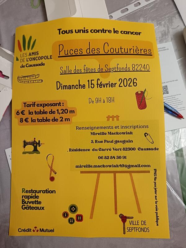 Puces des couturières