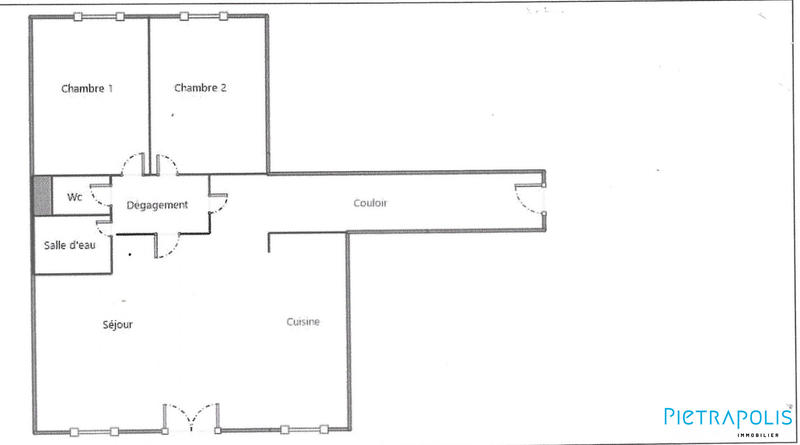 Appartement - 84 m² - 4 pièces