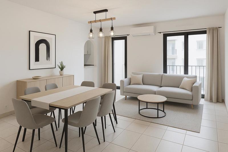 Appartement - 55 m² - 3 pièces