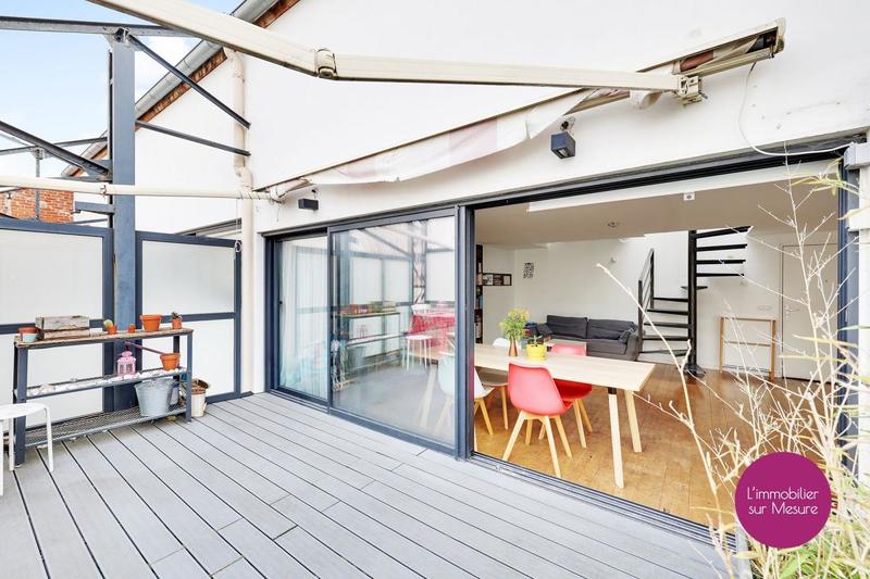 Penthouse - 80 m² - 3 pièces