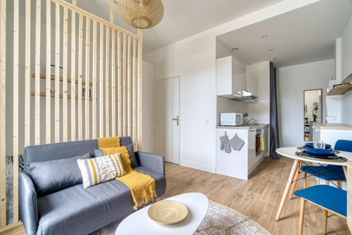 Studio - 24 m² - 1 pièce