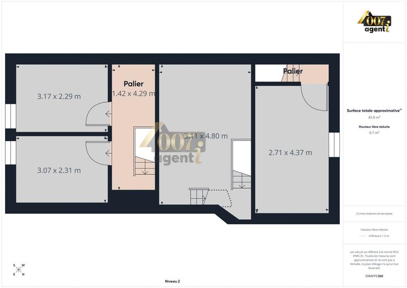 Maison - 82 m² - 5 pièces