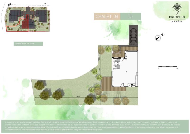 Châlet - 126 m² - 5 pièces