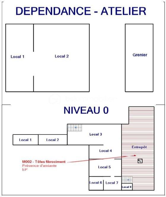 Local d'activité / Entrepôt - 1 600 m² - 20 pièces