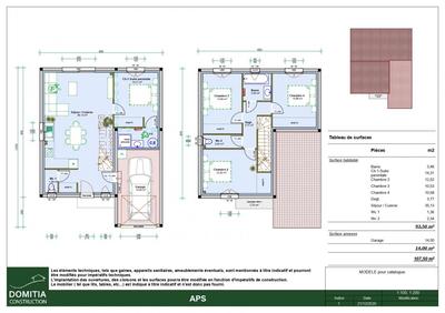 Maison - 93 m² - 5 pièces