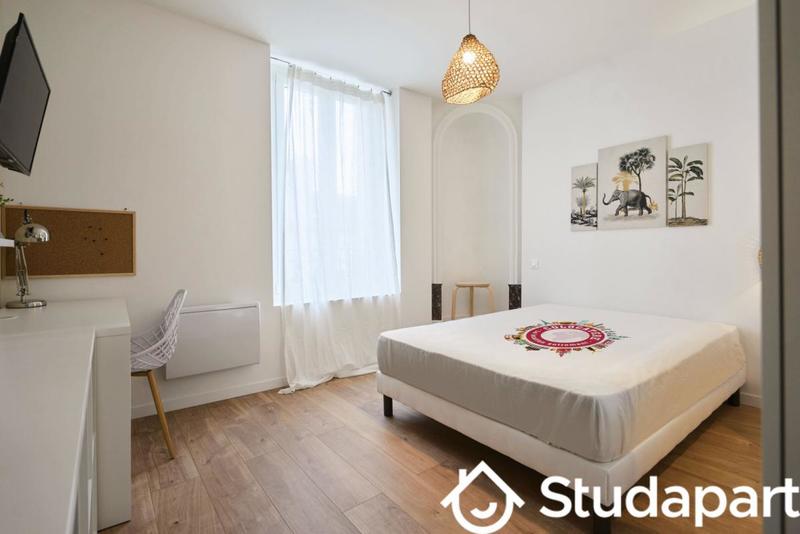 Chambre - 13 m² - 1 pièce