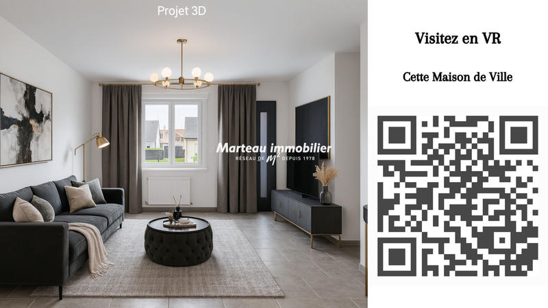 Maison - 100 m² - 5 pièces