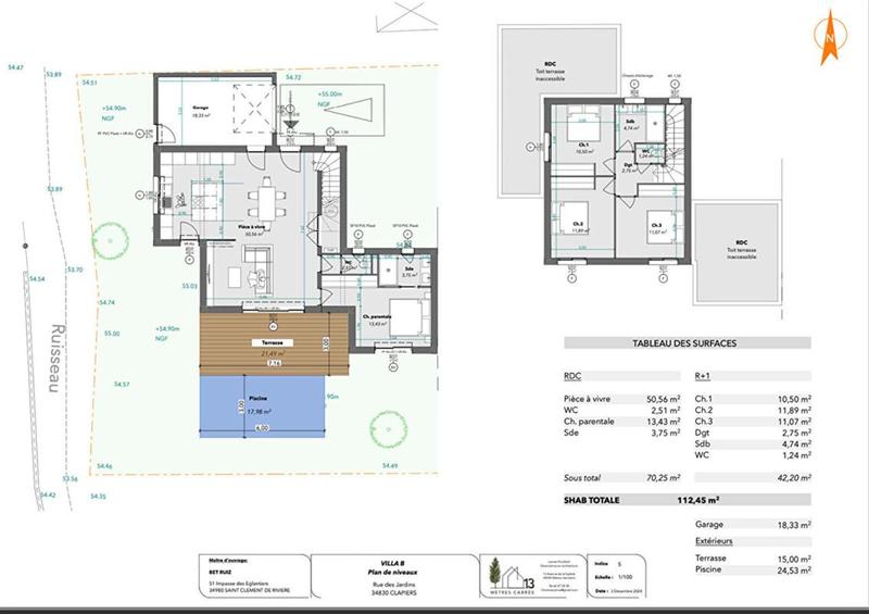 Terrain constructible - 327 m²