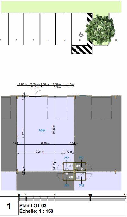 Local d'activités - 208 m²