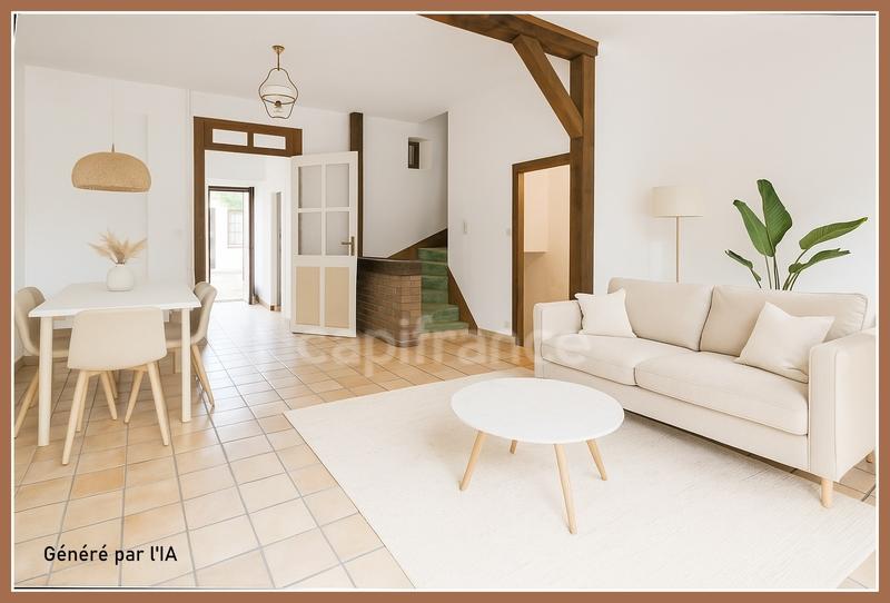 Maison de ville - 65 m² - 3 pièces