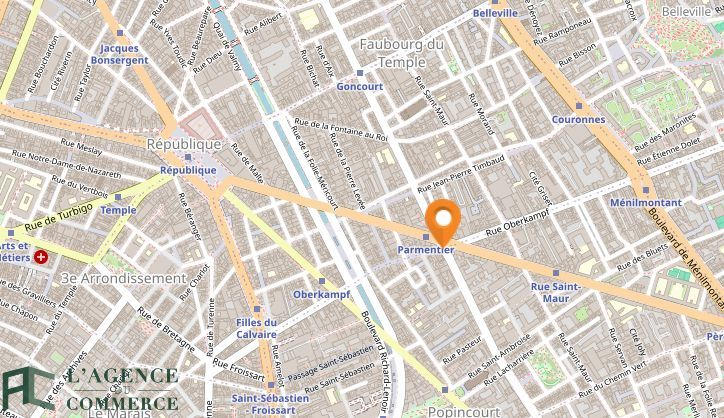 Fonds de commerce - Local commercial - 50 m²