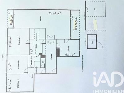 Appartement - 101 m² - 5 pièces