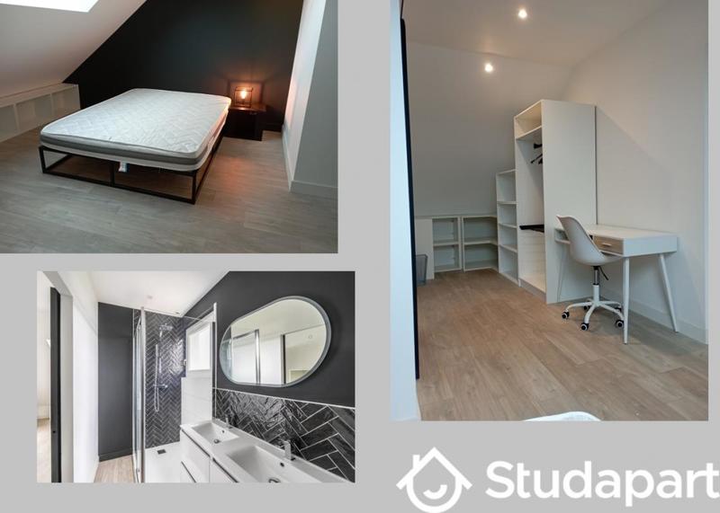 Chambre - 14 m² - 1 pièce