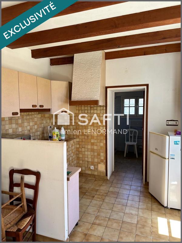 Maison - 35 m² - 1 pièce