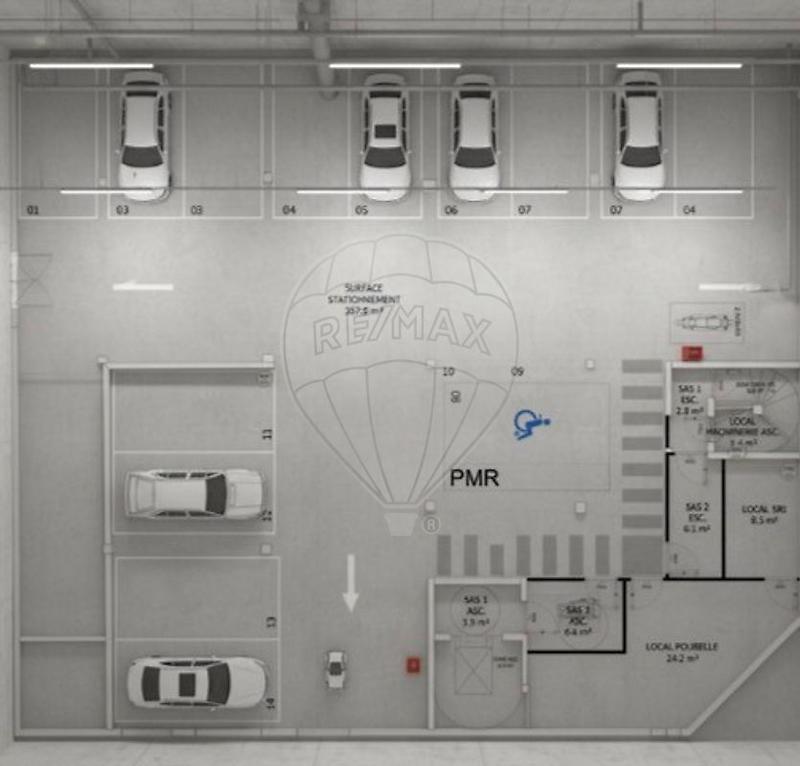 Appartement - 86 m² - 3 pièces